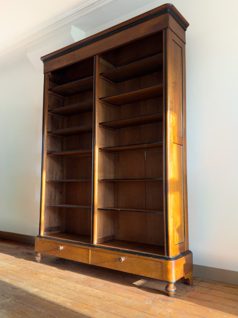 Grand Victorian Library Bookcase